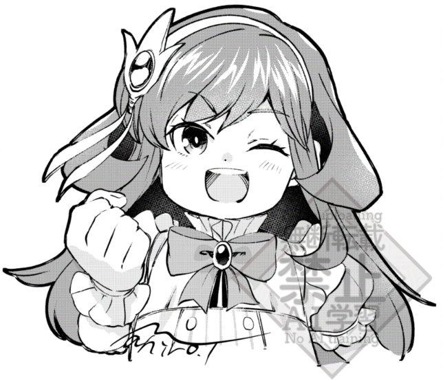 享年82歳の異世界転生!?主人公ジョアンがガッツポーズでウインクしているイラストです